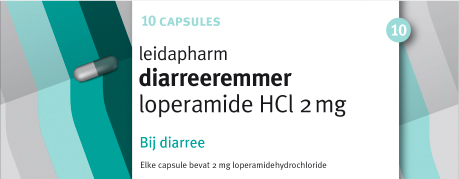 Diarreeremmer loperamide