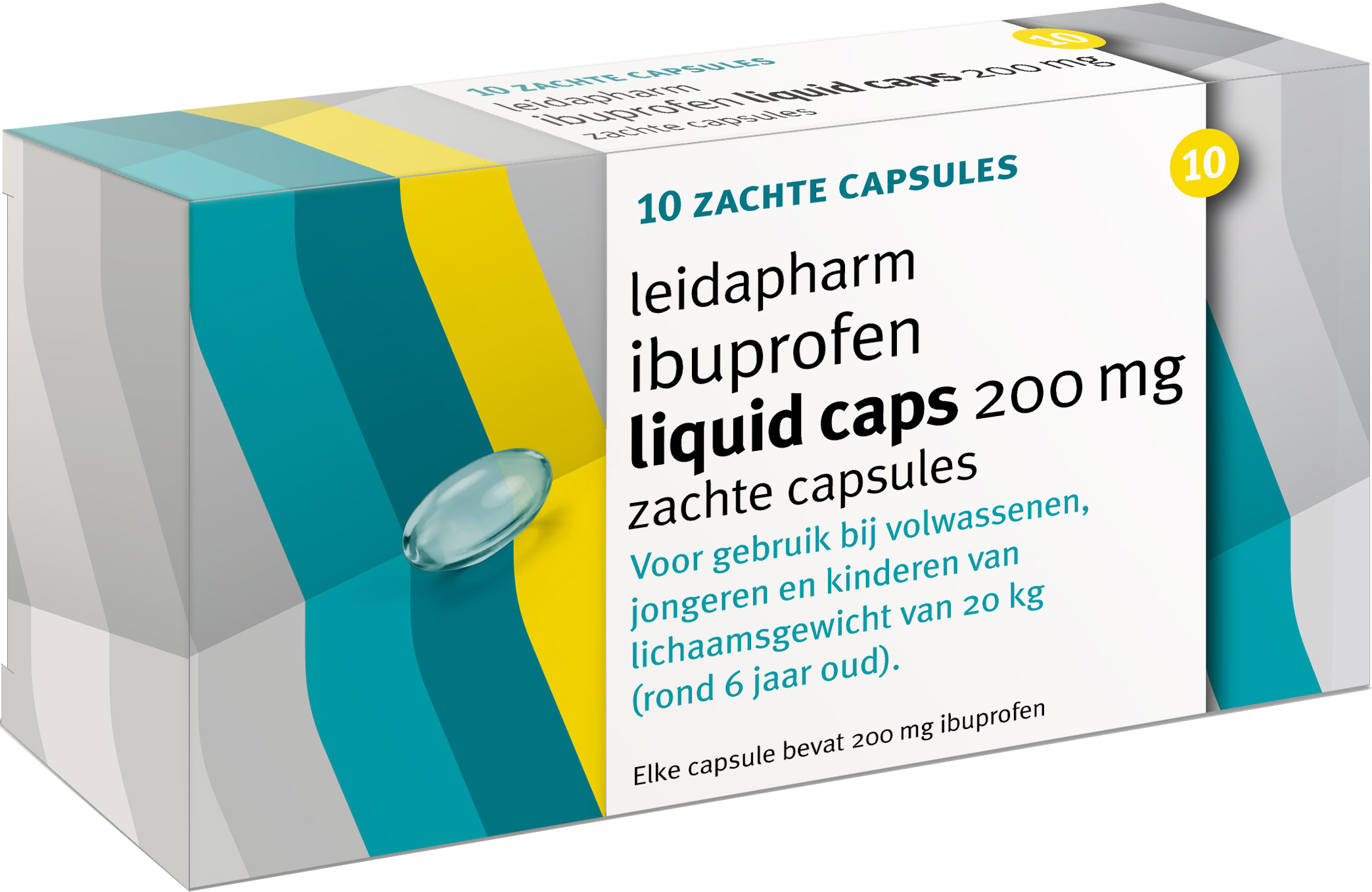 Ibuprofen Liquid Caps 200 mg
