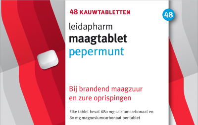 Maagtablet pepermunt