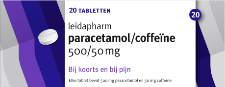 paracetamol met coffeïne